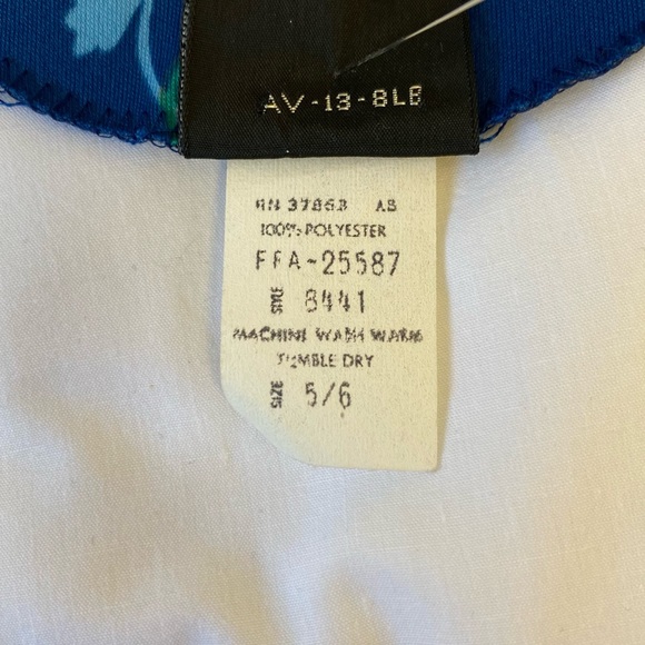 Lovely Vintage 1970’s Floral Blouson Dress from Family Fashions by Avon - M - Picture 9 of 10